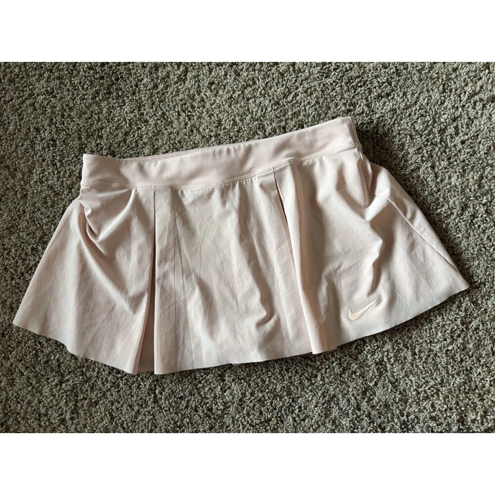 Nike Women’s Dry Fit Size Xl Skort Pickle Ball Tennis Skirt Light Pink EUC
